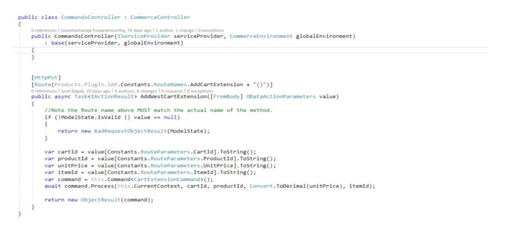 Sitecore commerce