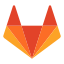 gitlab logo(App built with Vue javascript framework)