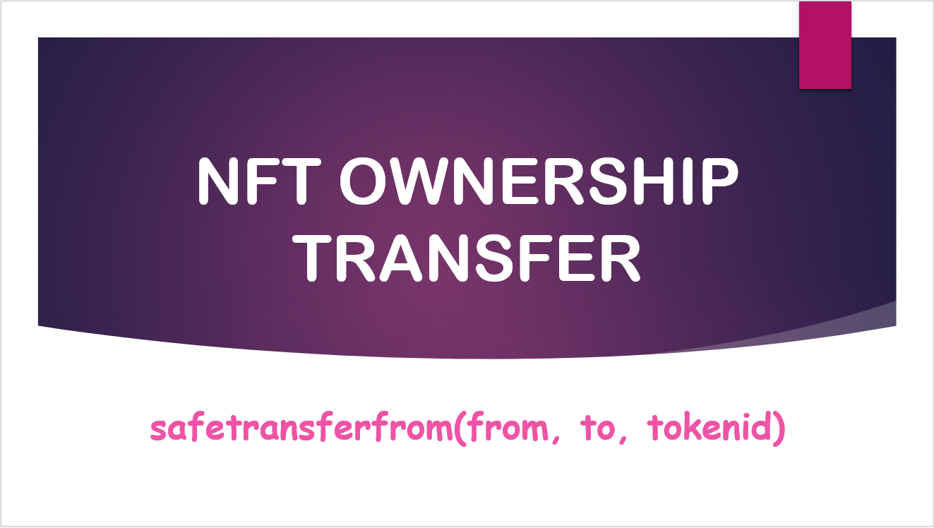 NFT Ownership Transfer